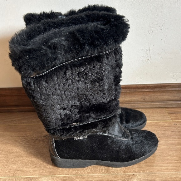 Tecnica Fur and Cowhide snow/winter Boots - Picture 6 of 9